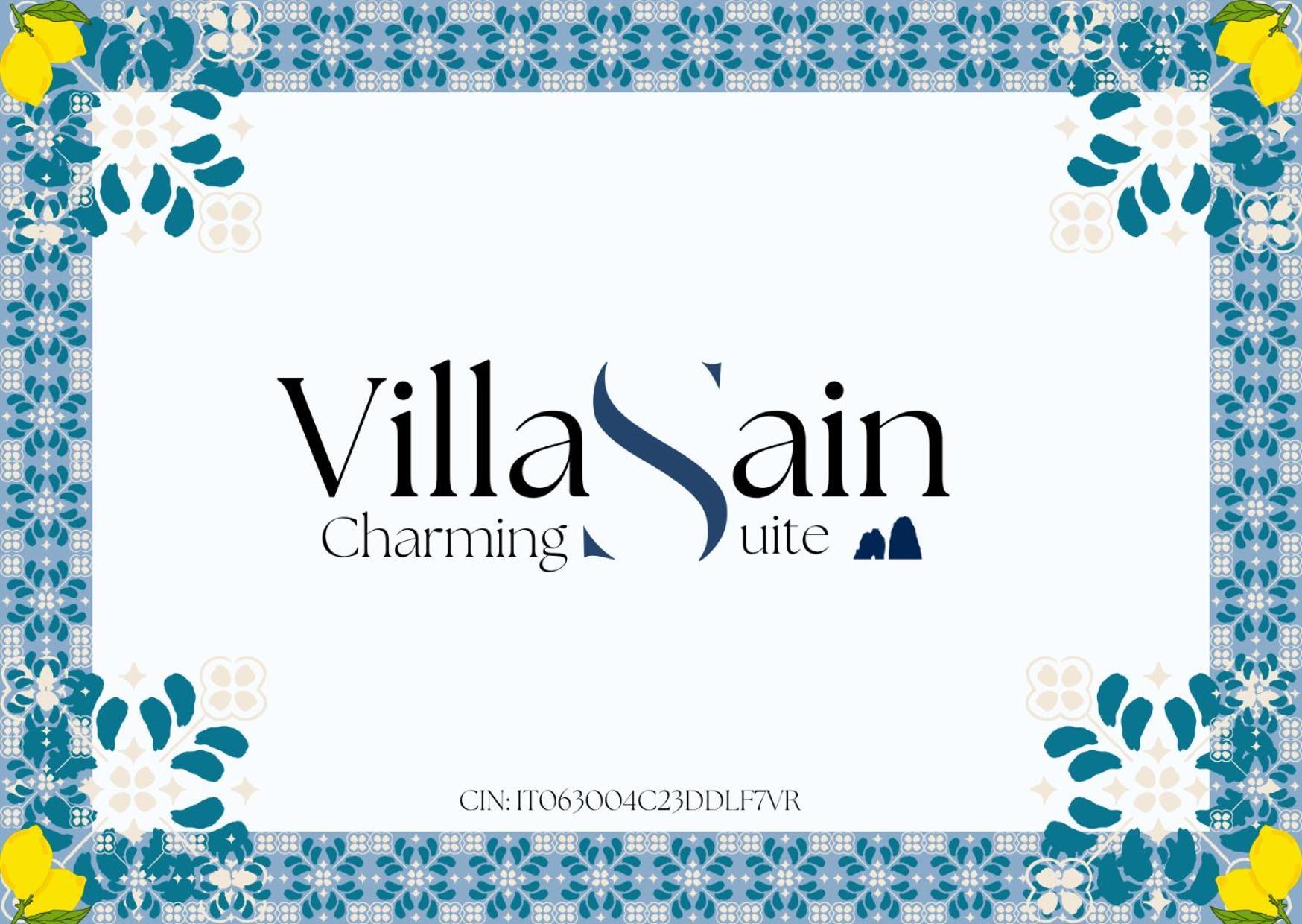 Villa Sain Charming Suite Анакапри Екстериор снимка